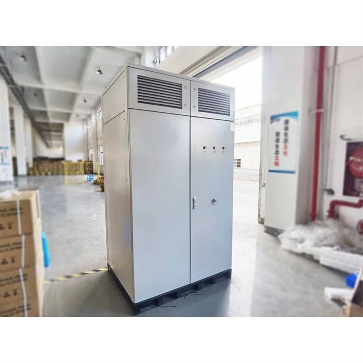 lithium battery storage cabinet front view